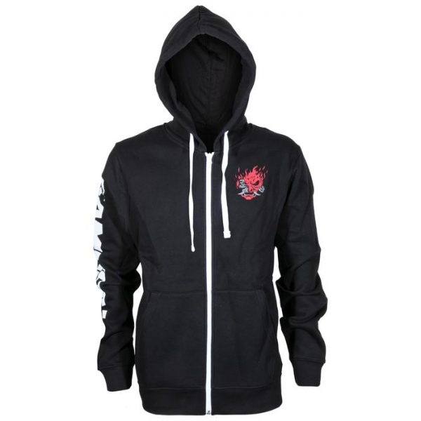 Jinx Cyberpunk 2077 Biggest Fan Zip-Up Hoodie