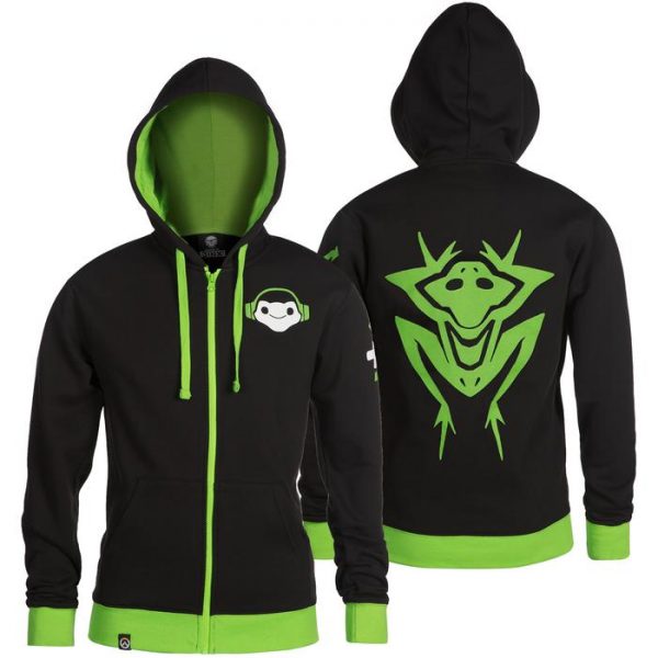 Jinx Overwatch Ultimate Lucio Zip-Up Hoodie