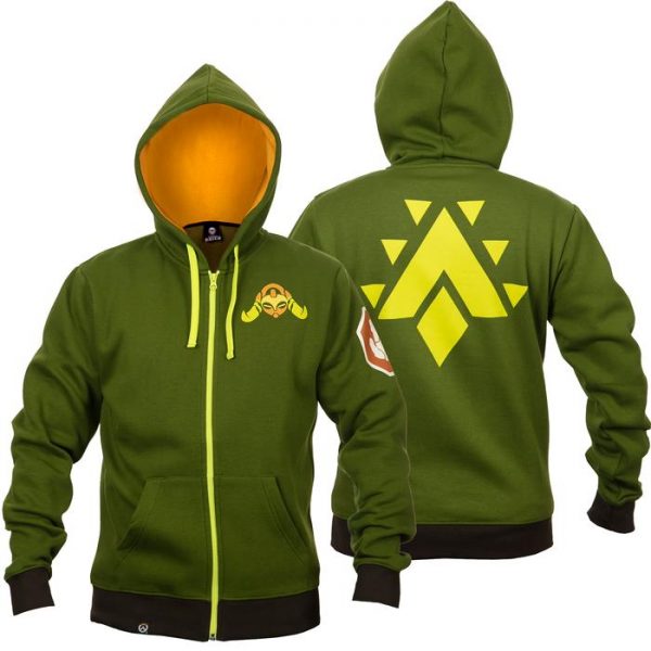 Jinx Overwatch Ultimate Orisa Zip-Up Hoodie