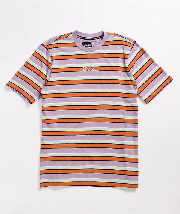 Primitive Red & White Striped T-Shirt