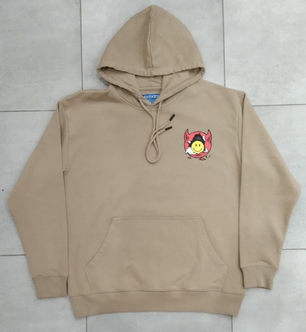Smiley Face Pullover Hoodie (ks)